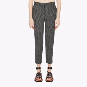 Theory Treeca 2 Tile Geo Wool Dress Pants